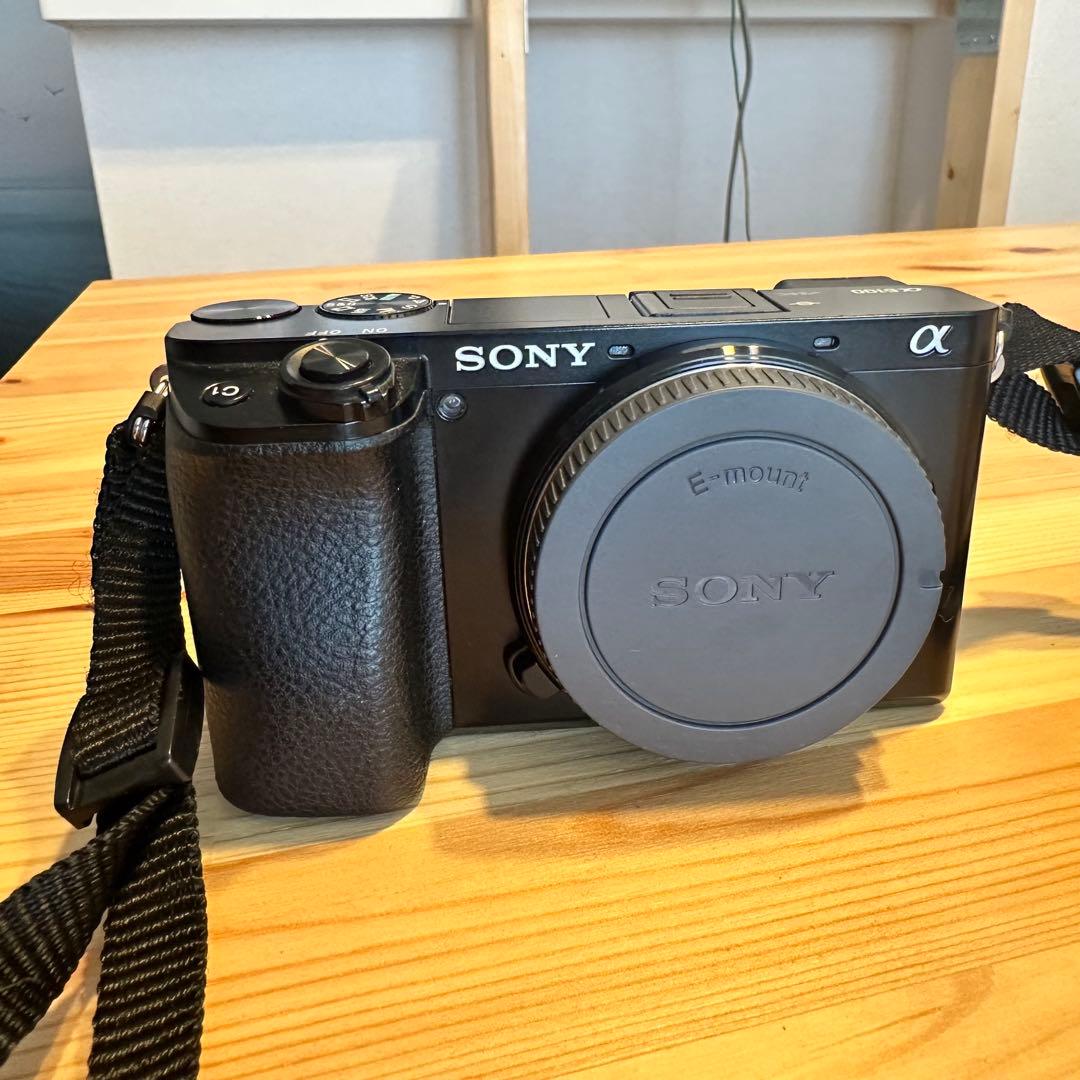 【美品】SONY α6100 Eマウント 純正バッテリー×3個付属