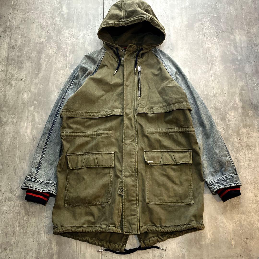 DIESELdenim Mods Coat GrungeJacket けんさん様