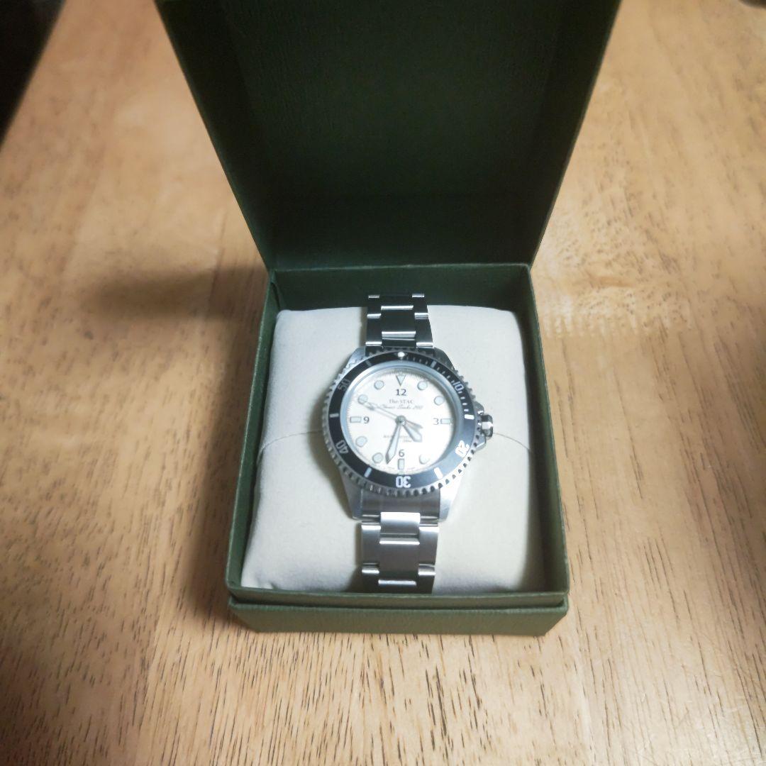 TheSTAC クラシックダイバーズウォッチ アイボリー