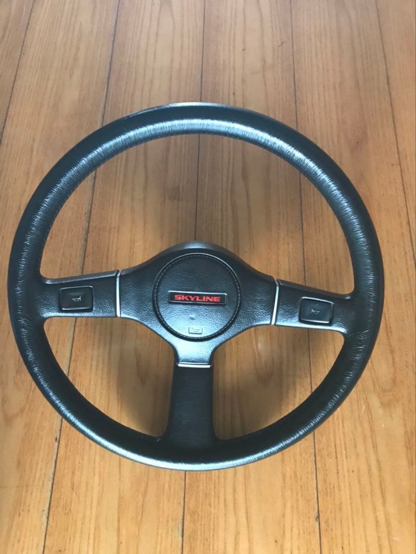 超早い者勝ち!21日迄限定超特価! 希少7thスカイライン前期GT系ステアリング