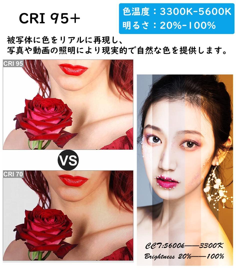 ミニ三脚&マルチマウント LEDビデオライト