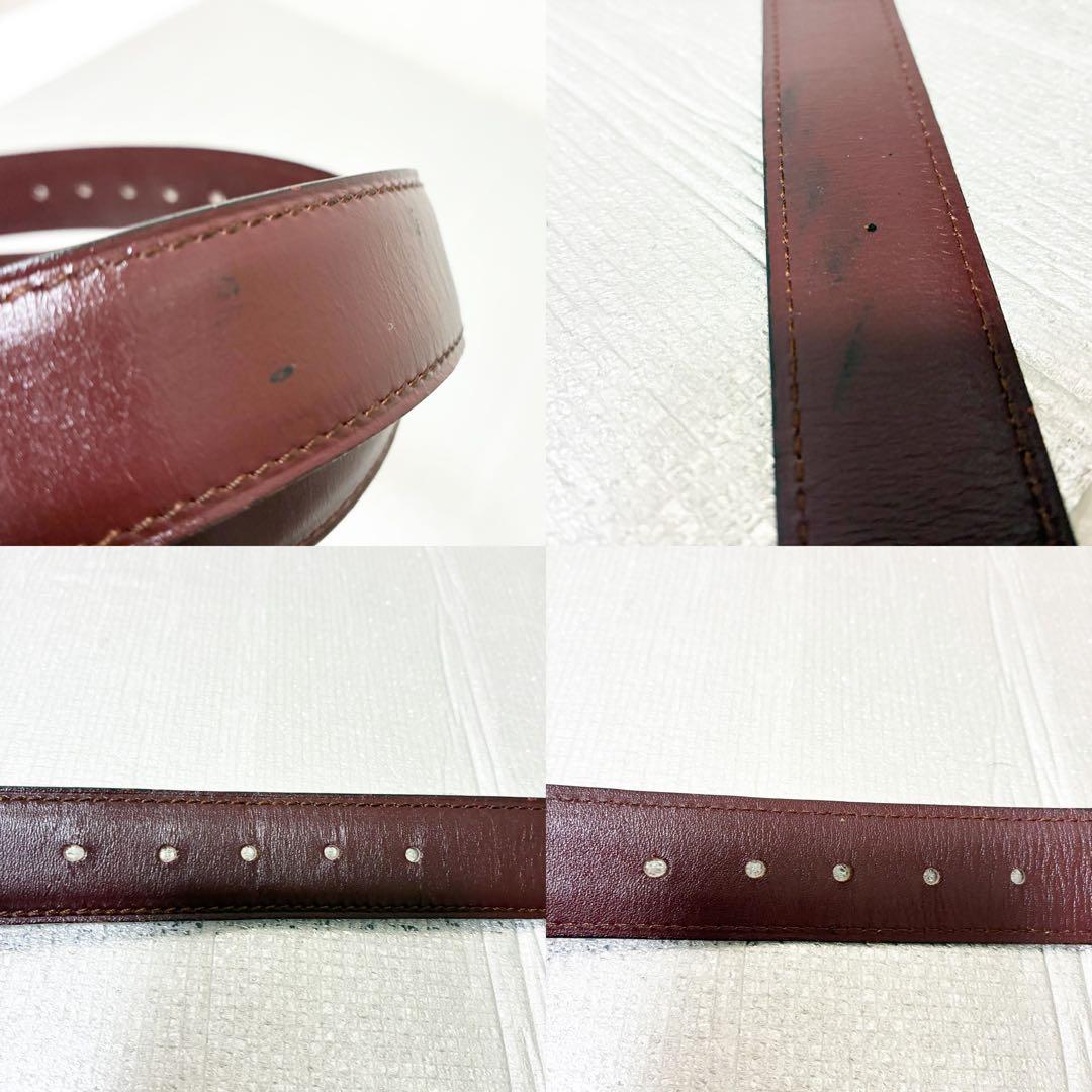 Cartier マスト レザー ベルト カルティエ ロゴバックル