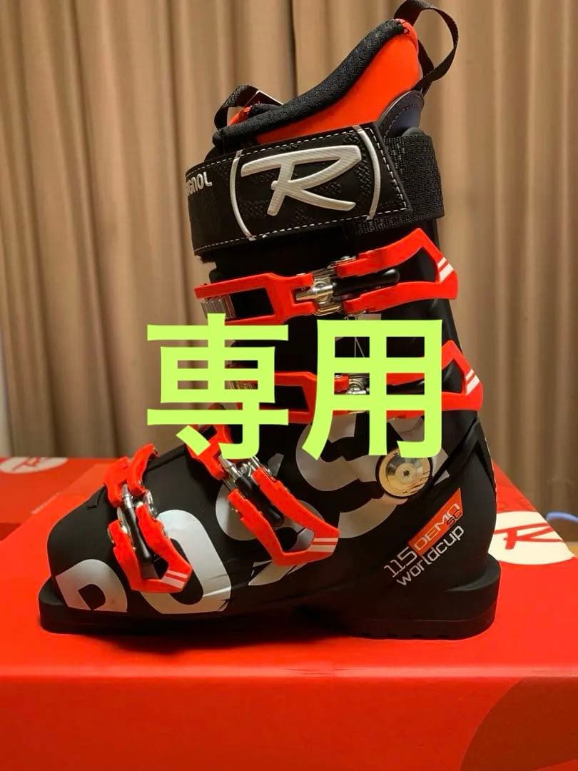 【新品・未使用】ROSSIGNOL 115 DEMO サイズ23.5cm