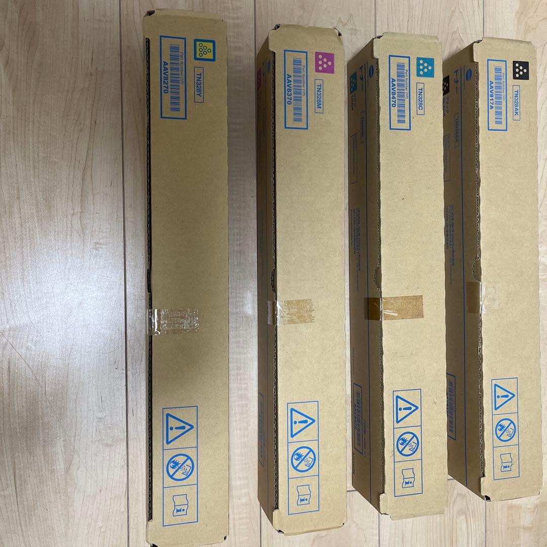 KONICA MINOLTA TN328トナーカートリッジ4色セット