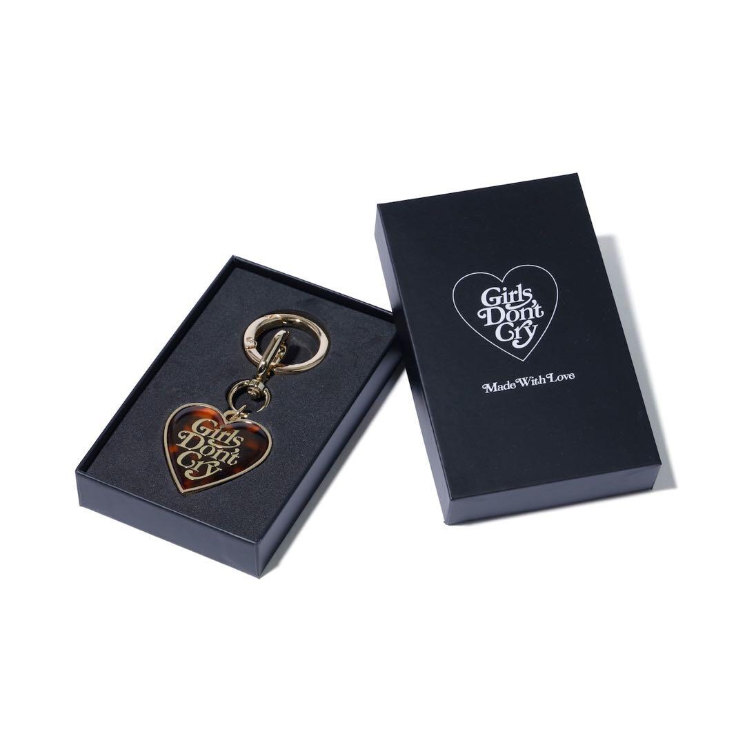 アクセサリー GIRLS DON'T CRY TORTOISESHELL KEYRING