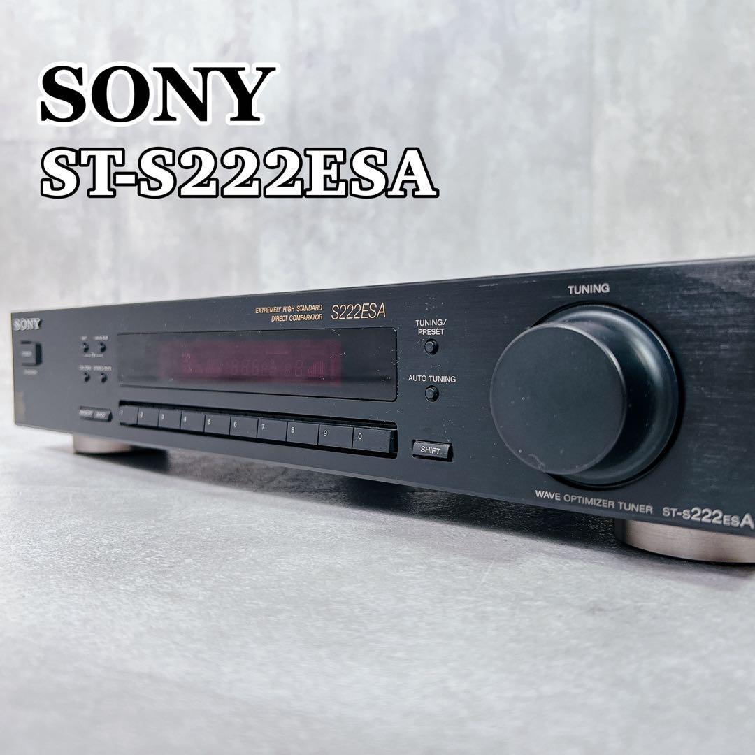 X870 SONY ST-S222ESA AM FM チューナー VHF UHF