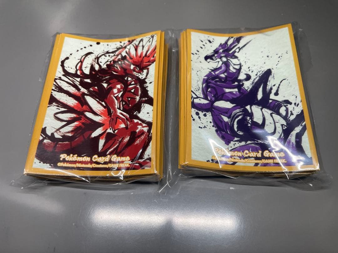 竜王戦　デッキシールド　スリーブ　未開封　ミライドン　コライドン