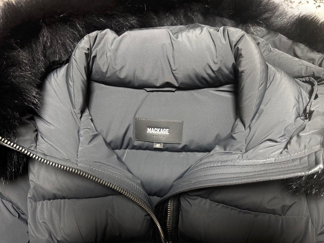 【ひなぽ】Mackage CALLA-BX ブラック ダウンSサイズ