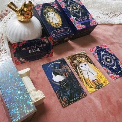 【正規品タロットカード】美麗デッキ✨東洋と西洋を織り交ぜた芸術的な猫のタロット