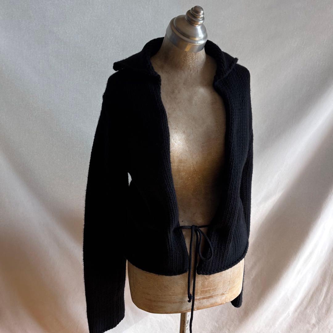 トップス 00s OLD GAP angora mix short length knit