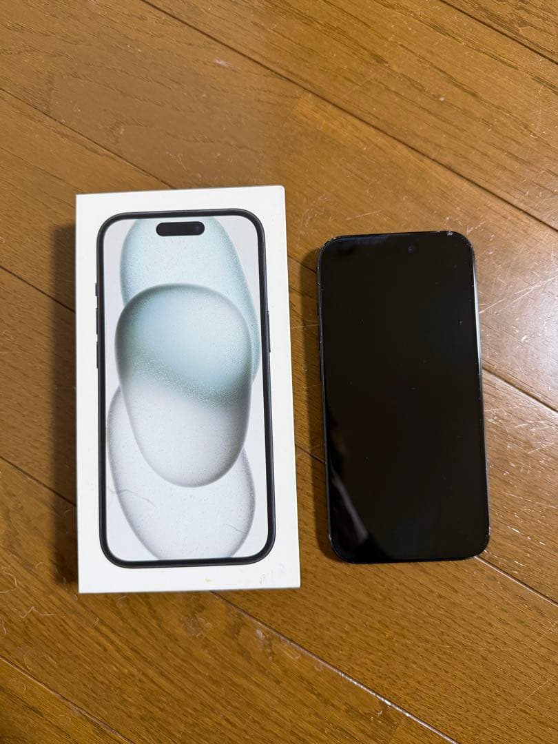iPhone 15 ブラック 本体 箱付き