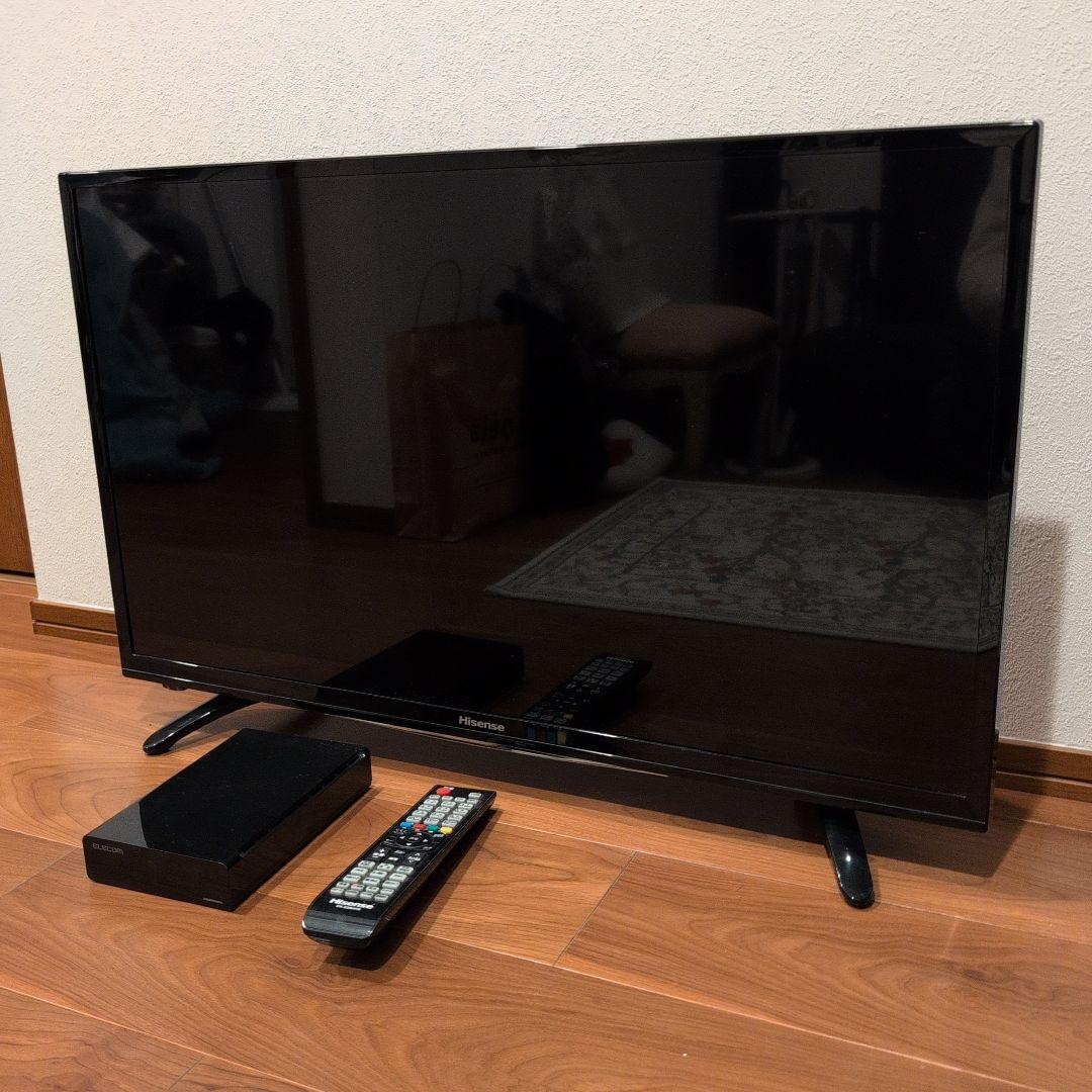 【 超美品】Hisense 32型ハイビジョンLED液晶テレビHDD1TB付き