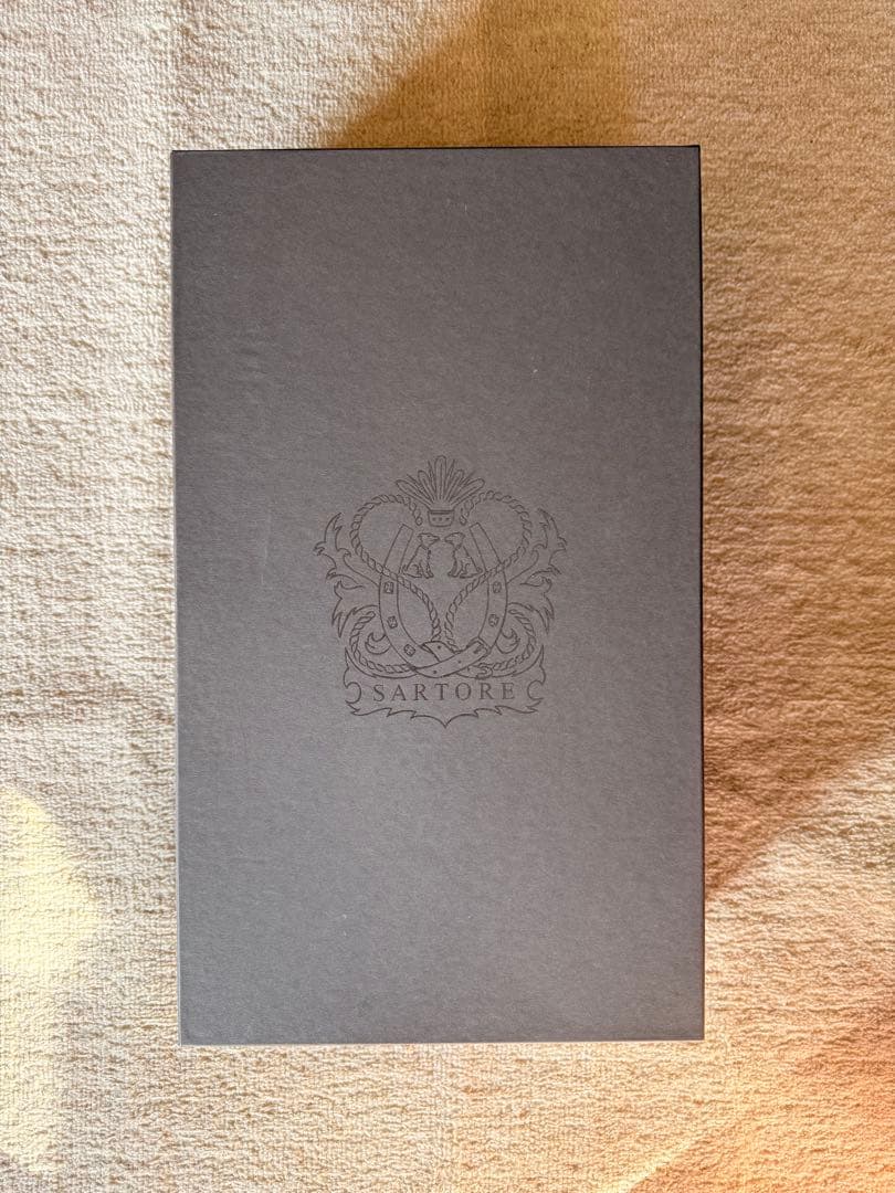 SARTORE SR3601 ロングブーツ 37 PARMA NERO