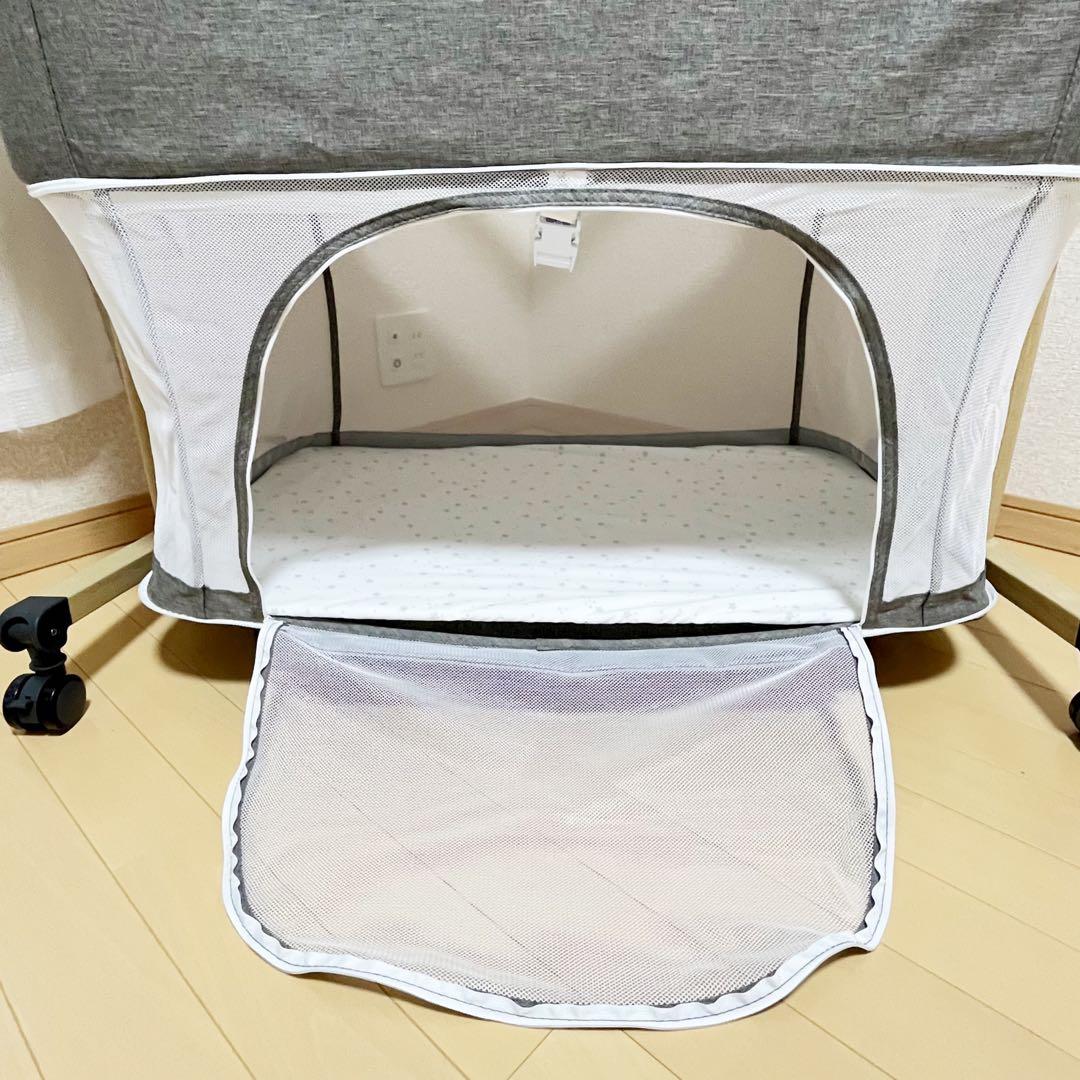 【美品✨】コンパクト　ベビーベッド HZDMJ⭐︎