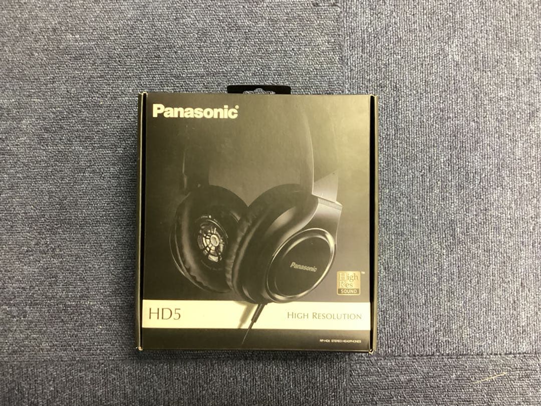 パナソニック 密閉型ヘッドホン ハイレゾ音源対応 ブラック RP-HD5-K