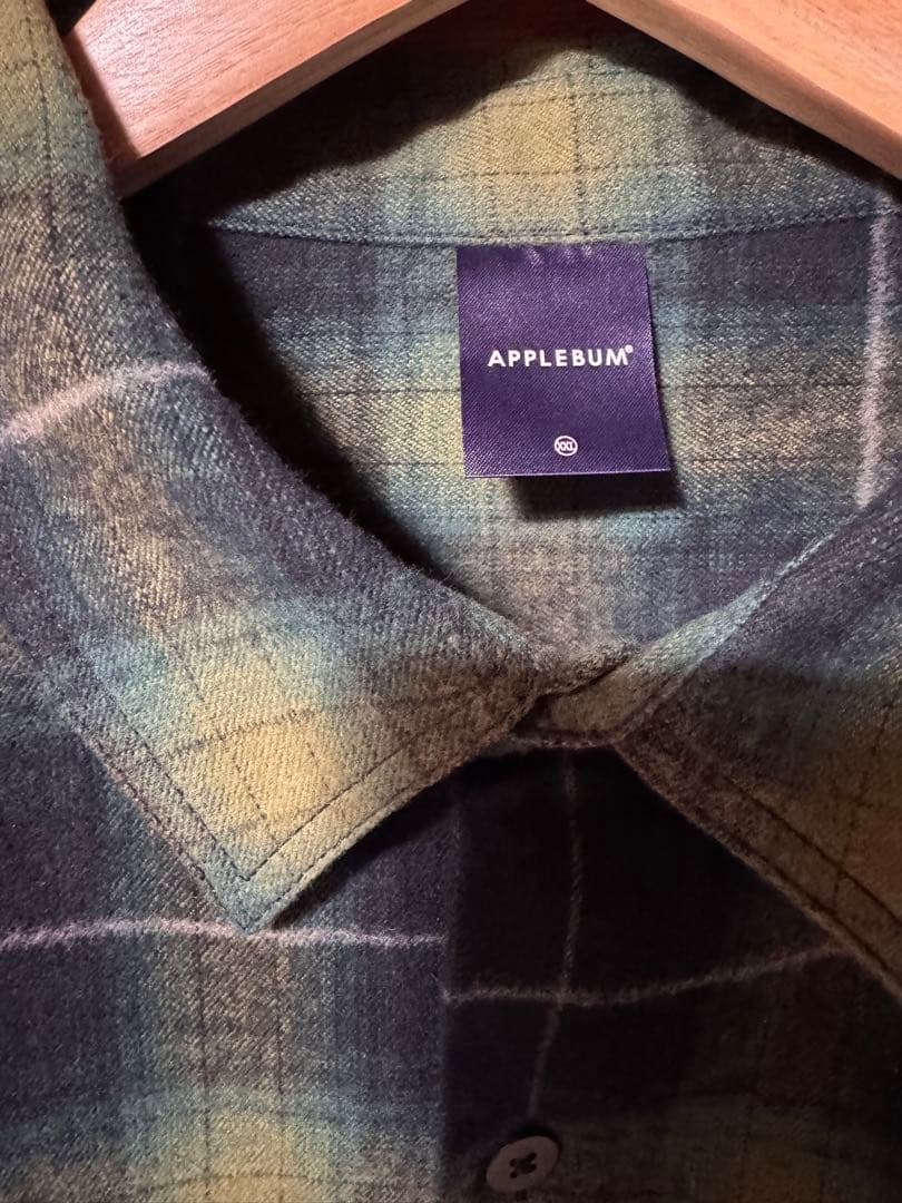 l*a様 APPLEBUM（アップルバム）SHAGGY CHECK NEL SH
