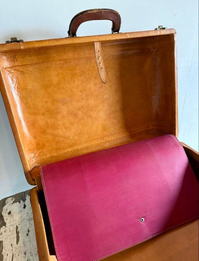 レザートランク トラベルトランク ヴィンテージ