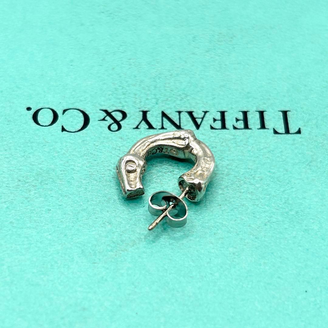 ティファニー　バンブー　スモール　ピアス　シルバー　925 片耳　社外キャッチ