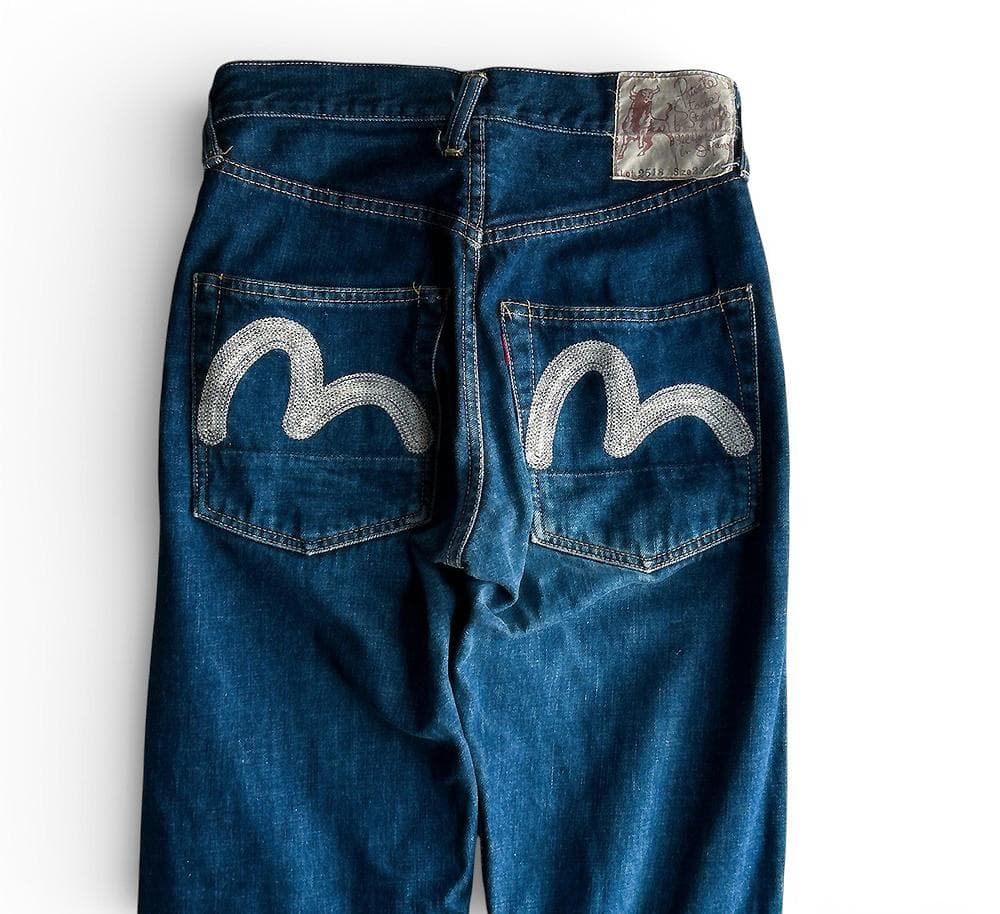 EVISU エヴィス 2518R 白カモメ デニムパンツ レディース 28✕33