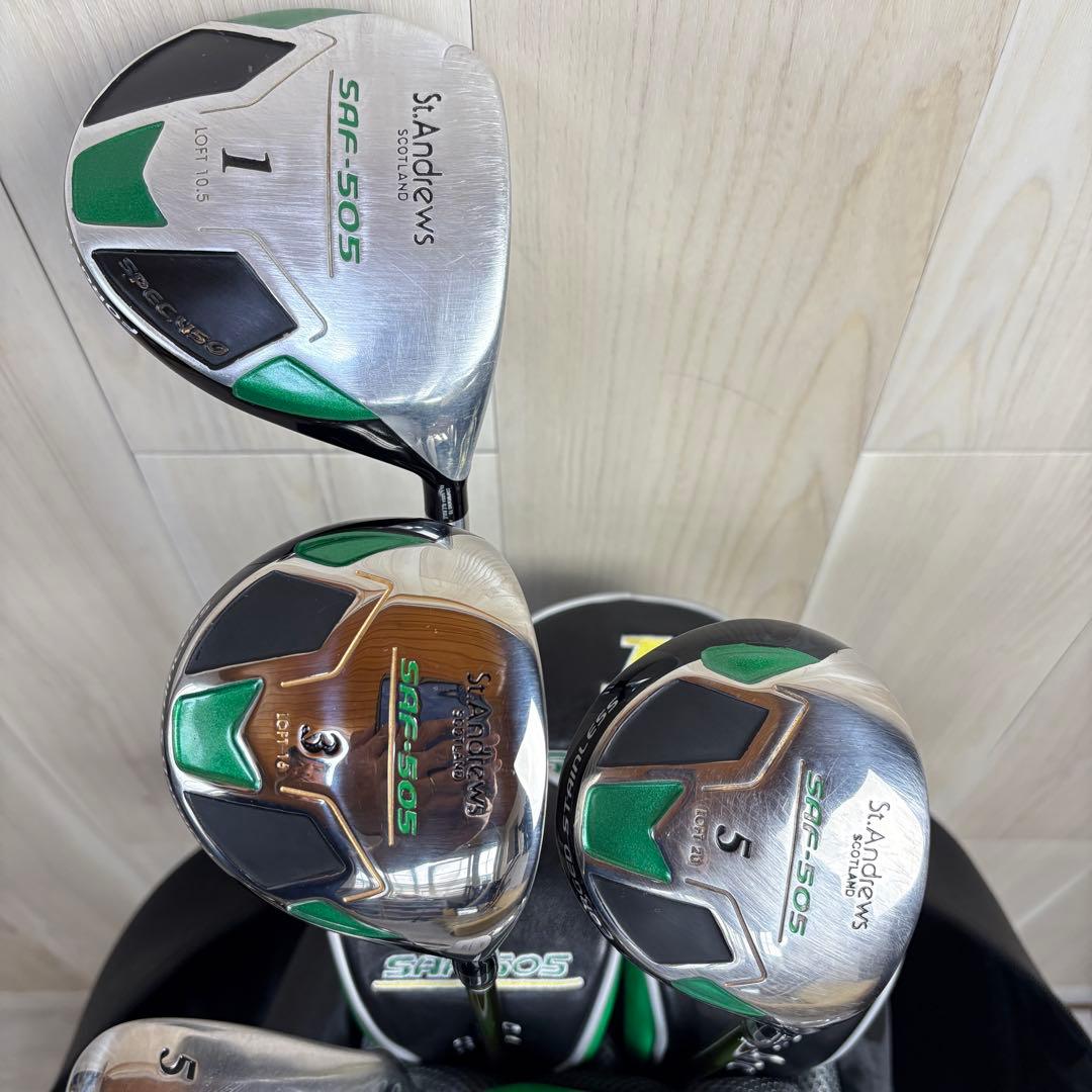 【メンズ右】セントアンドリュース　メンズゴルフセット　初心者 M70612