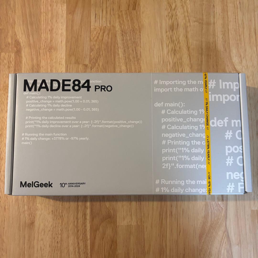 キーボード MelGeek MADE84 Pro Elemento Air