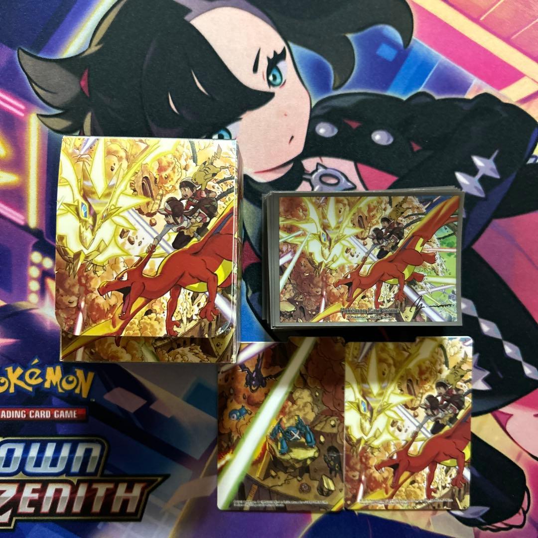 メイ　リザードン　ウルネク　デッキケース　デッキシールド 62枚　仕切り版