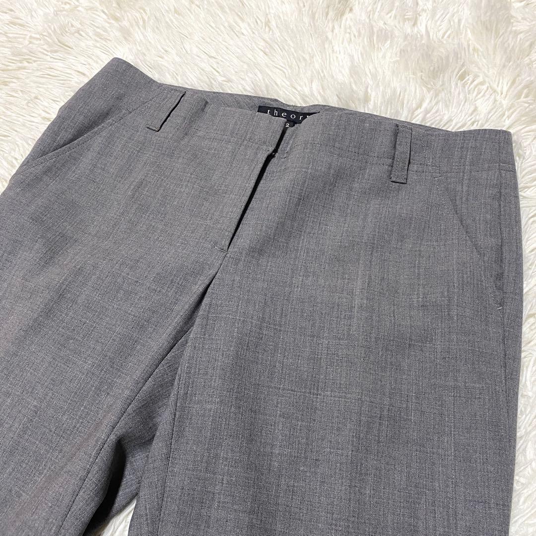 良品✨Theory スーツ セットアップ ビジネス グレー ジャケット パンツ