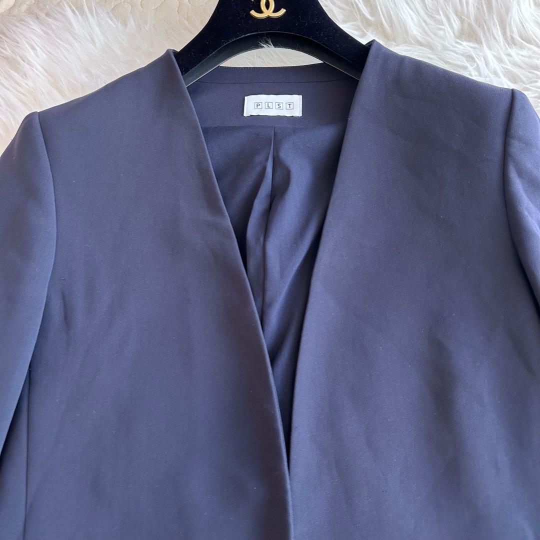 PLST 2024年　トリアセブレンドジャケット　パンツセットアップ　sizeL