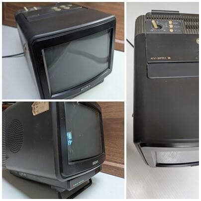 送料無料通電確認ヴィンテージ SONY KV-9PR1 カラーテレビブラウン管