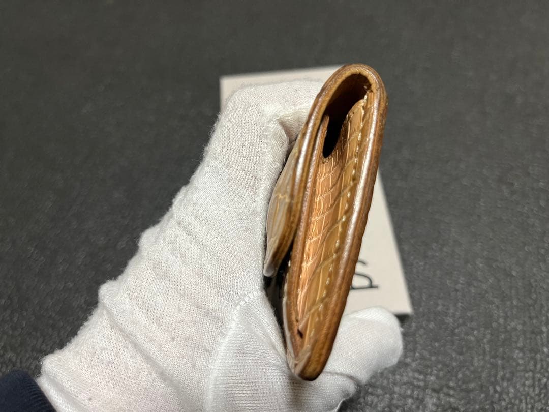 ワイルドスワンズ　タング　ヌメクロコダイル希少