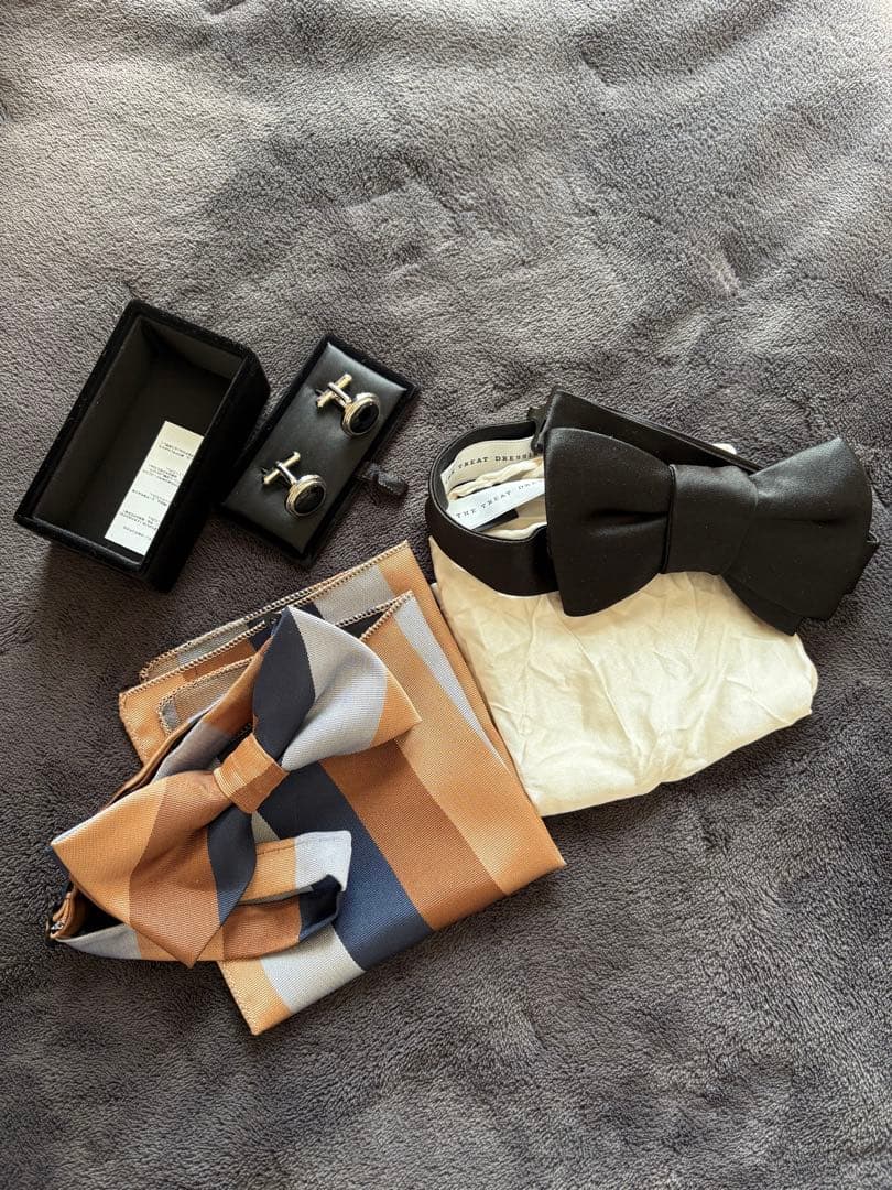 【トリートドレッシング】新郎3点セット