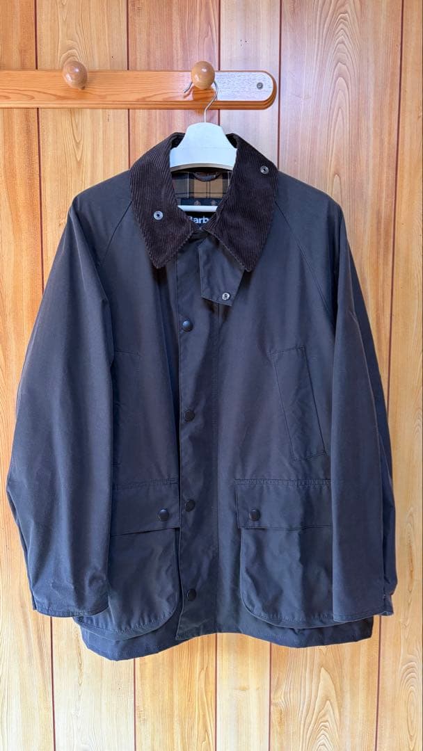 24SS EDIFICE別注 Barbour OS BEDALE グレー 42