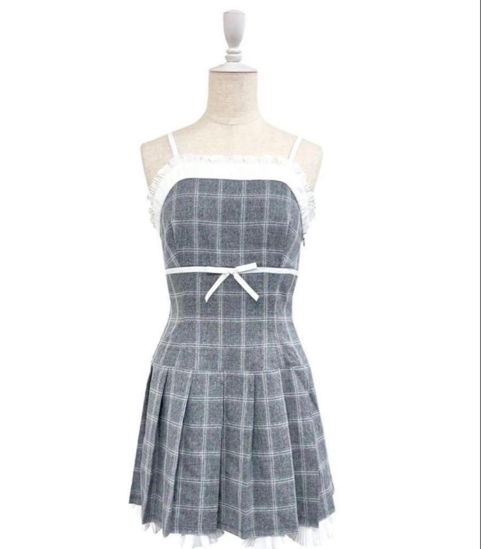 ワンピース Rose Muse Layered cami mini one piece