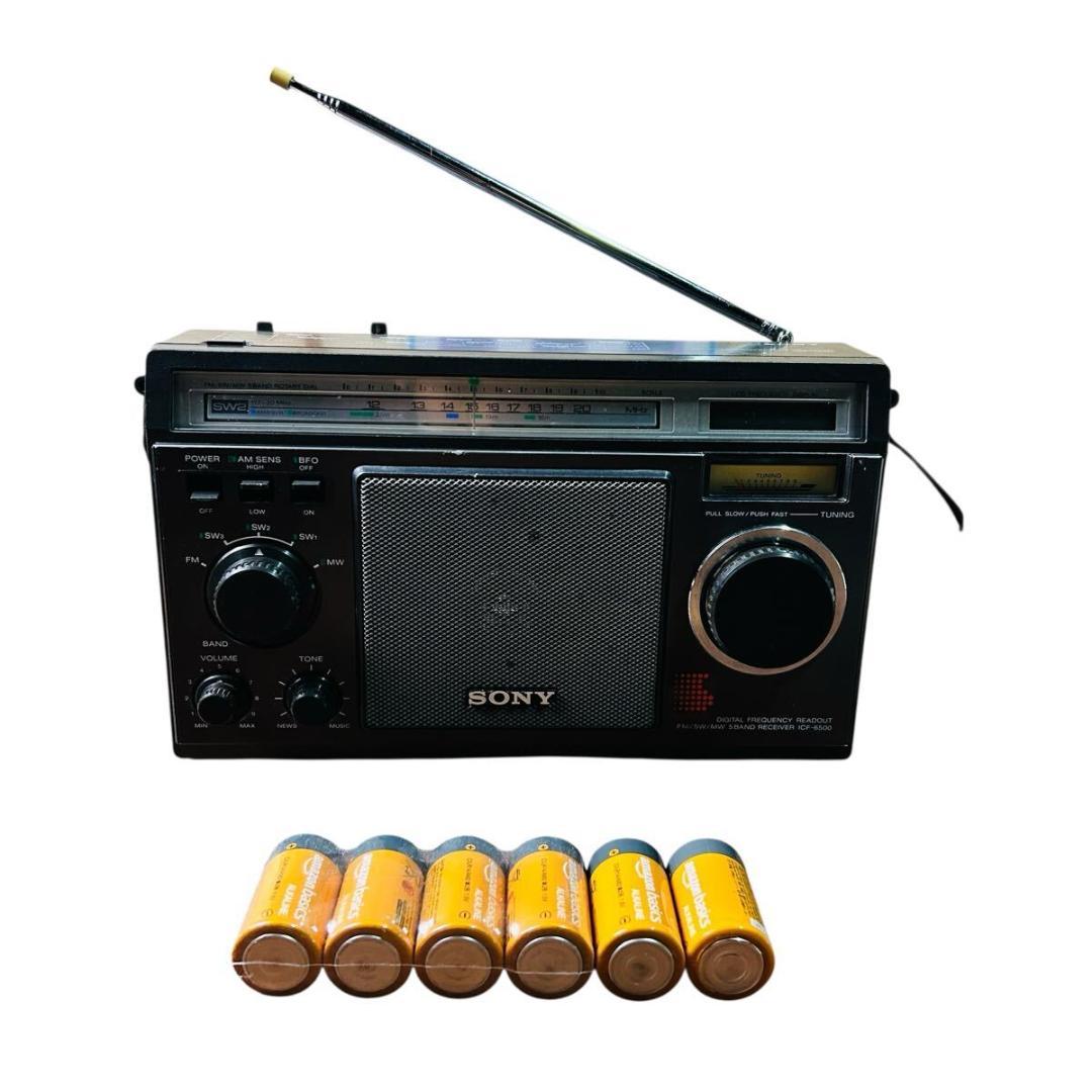SONY　ソニー　ICF-6500　5バンドマルチバンドレシーバー