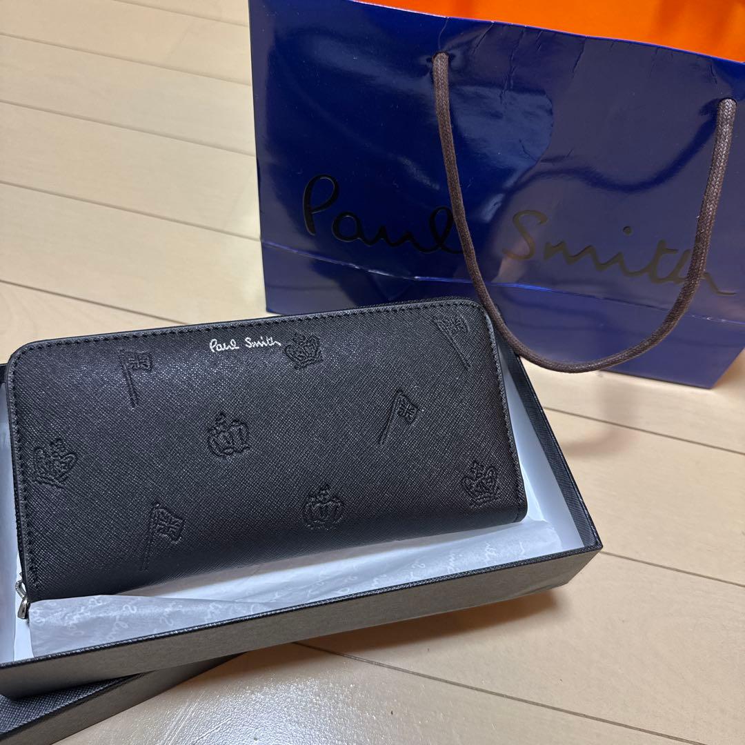M*M様 Paul Smith ブラック 長財布