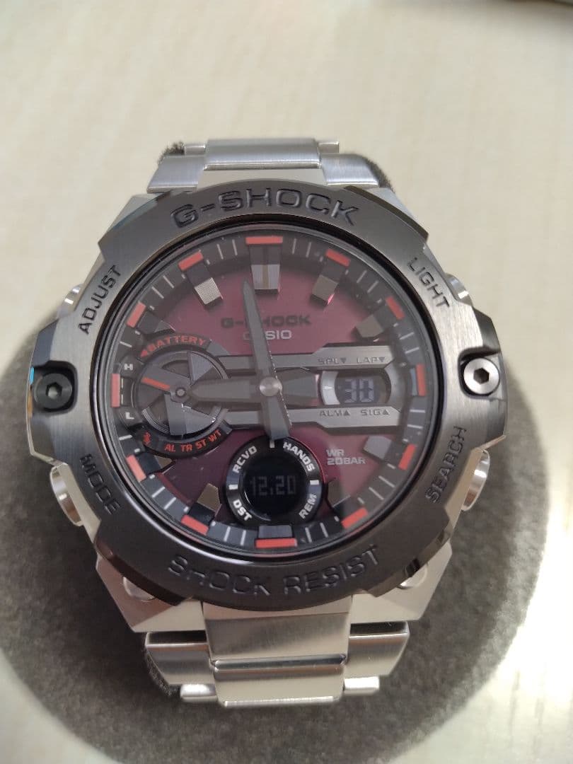 （61）【最終価格、極美品】 G-SHOCK GST-B400AD レッド