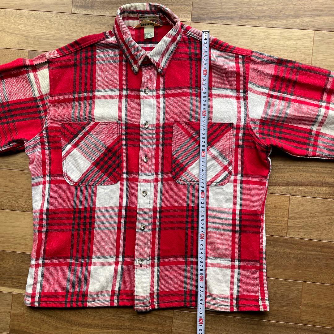 70s BIG MAC フランネルシャツ チェックJCPenney ヴィンテージ