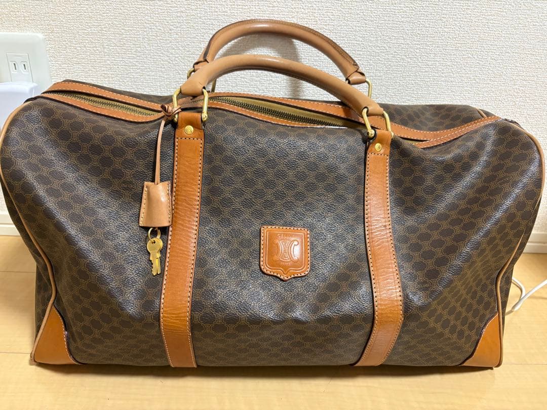 CELINE　ボストンバッグ　マカダム