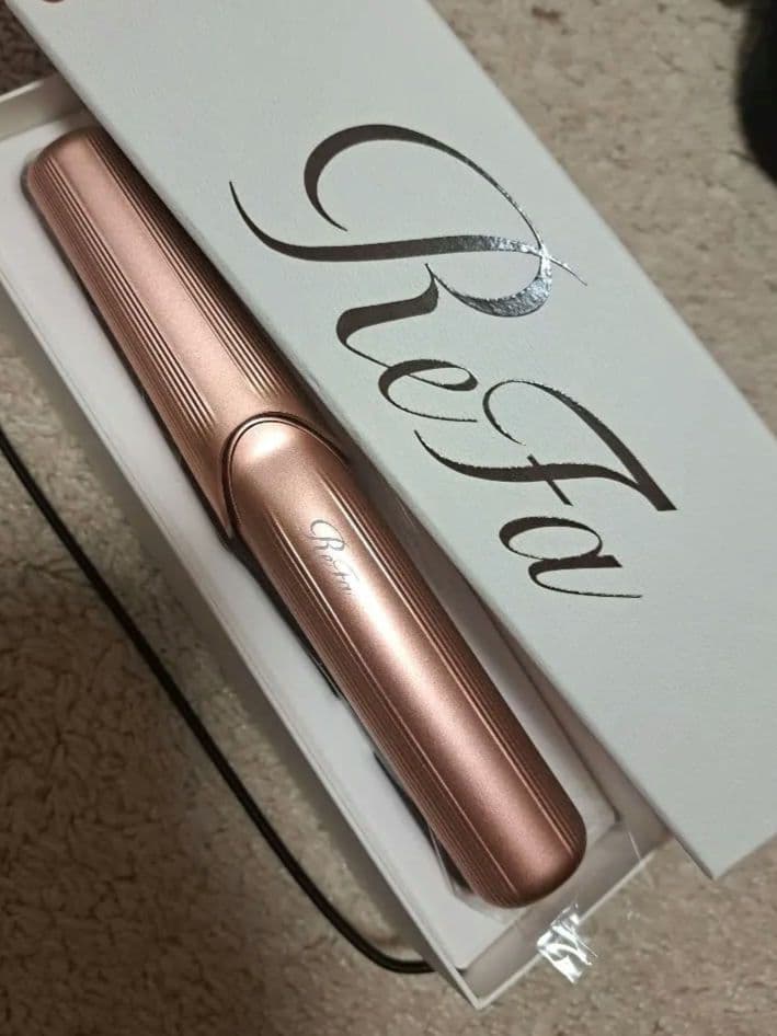 ReFa フィンガーアイロン ローズゴールド