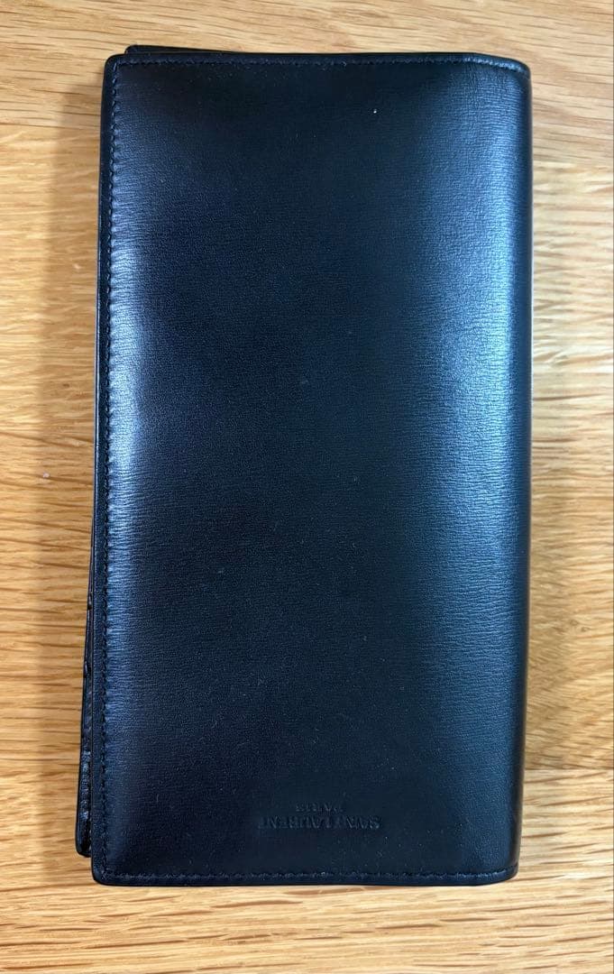 ⚫️サンローラン長財布 ⚫️メンズ ブラック 黒