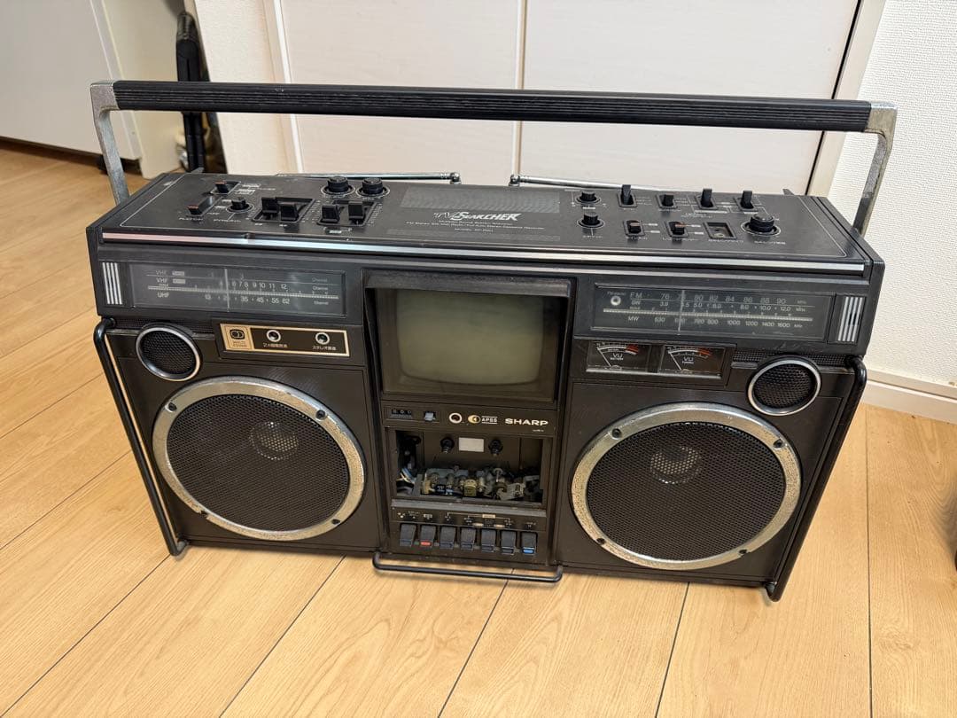 シャープ 5P-R2U ラジカセ　ジャンク