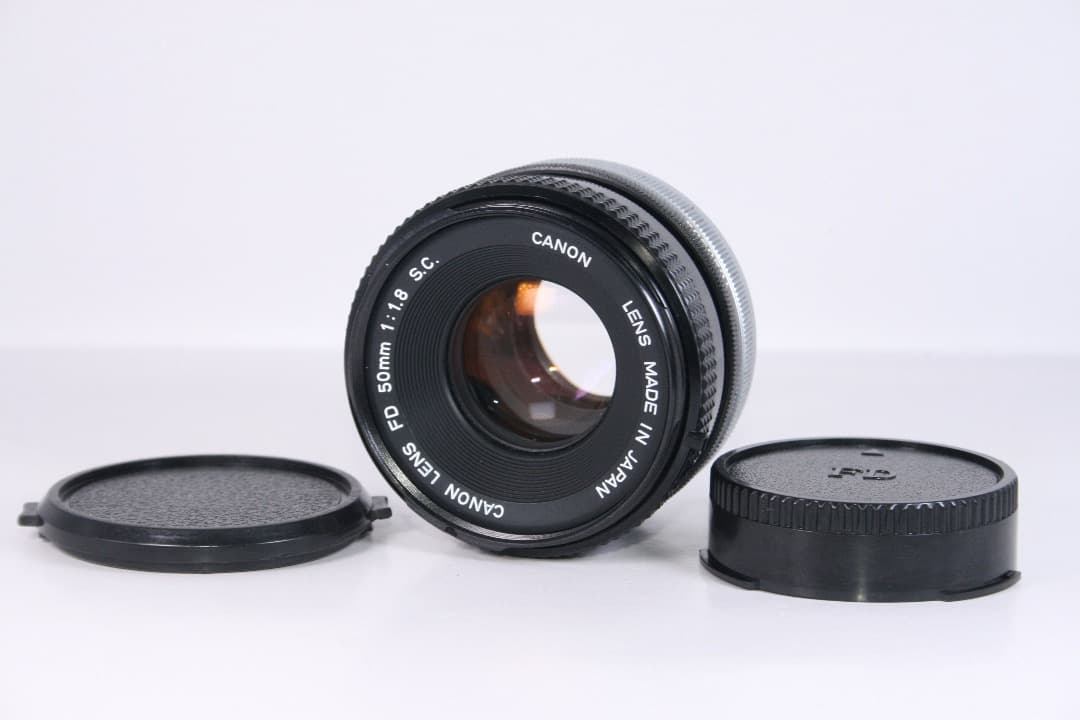 CANON FD 50mm F1.8 S.C. 動作確認済み#217