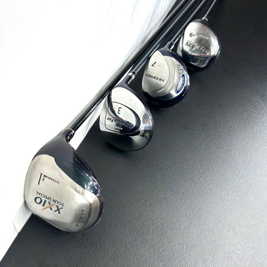 本格派　メンズゴルフクラブ　13本　フルセット お試しセット　ゴルフセット