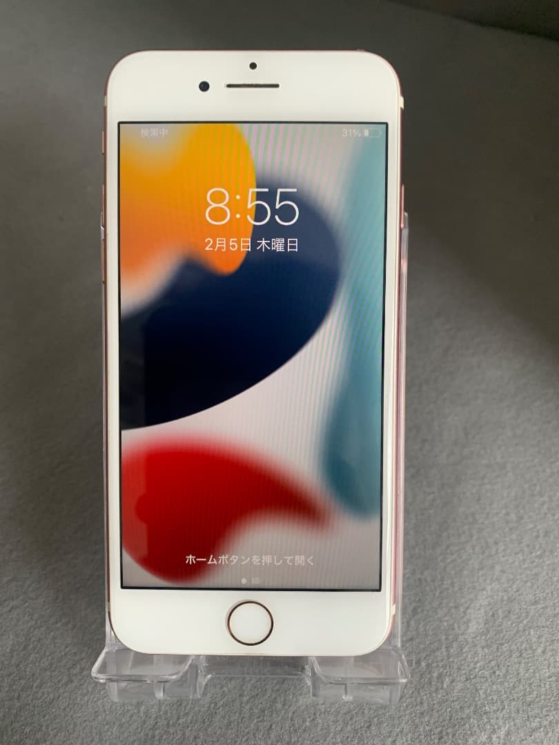 美品　国内版　SIMフリー　iPhone7 128GB ローズゴールド色