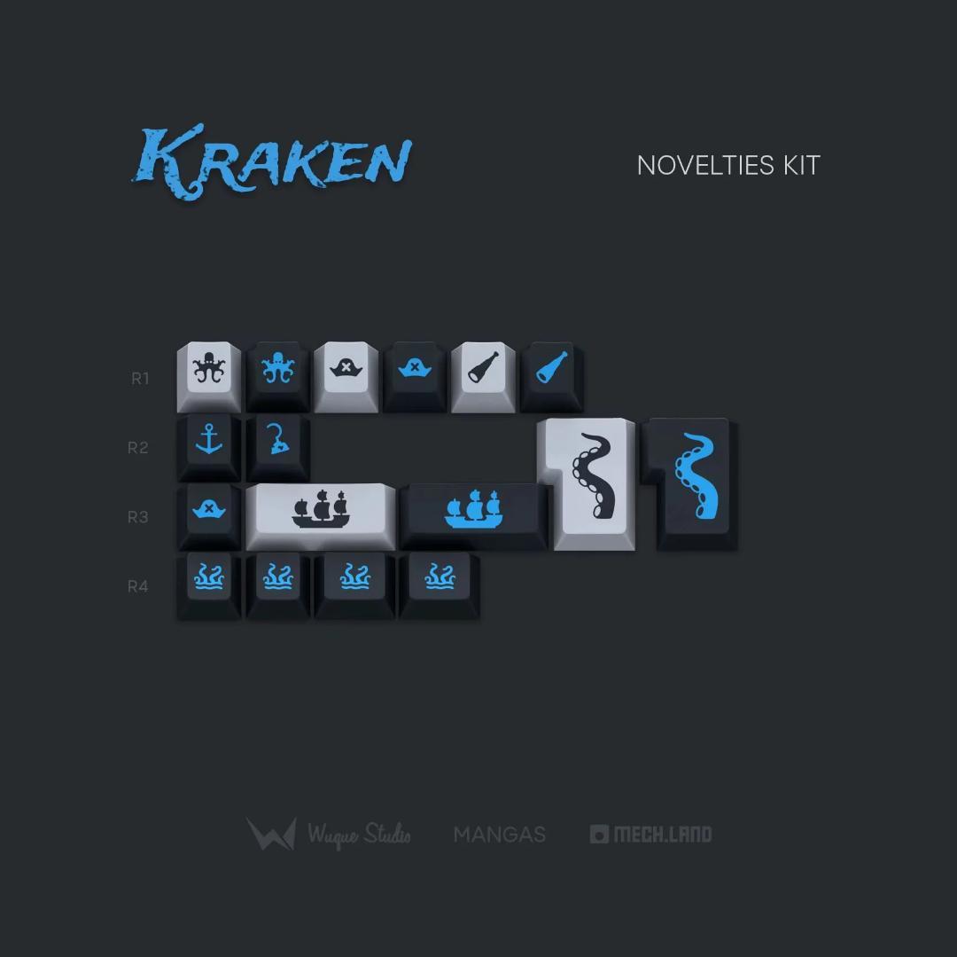 WS Kraken キーキャップ