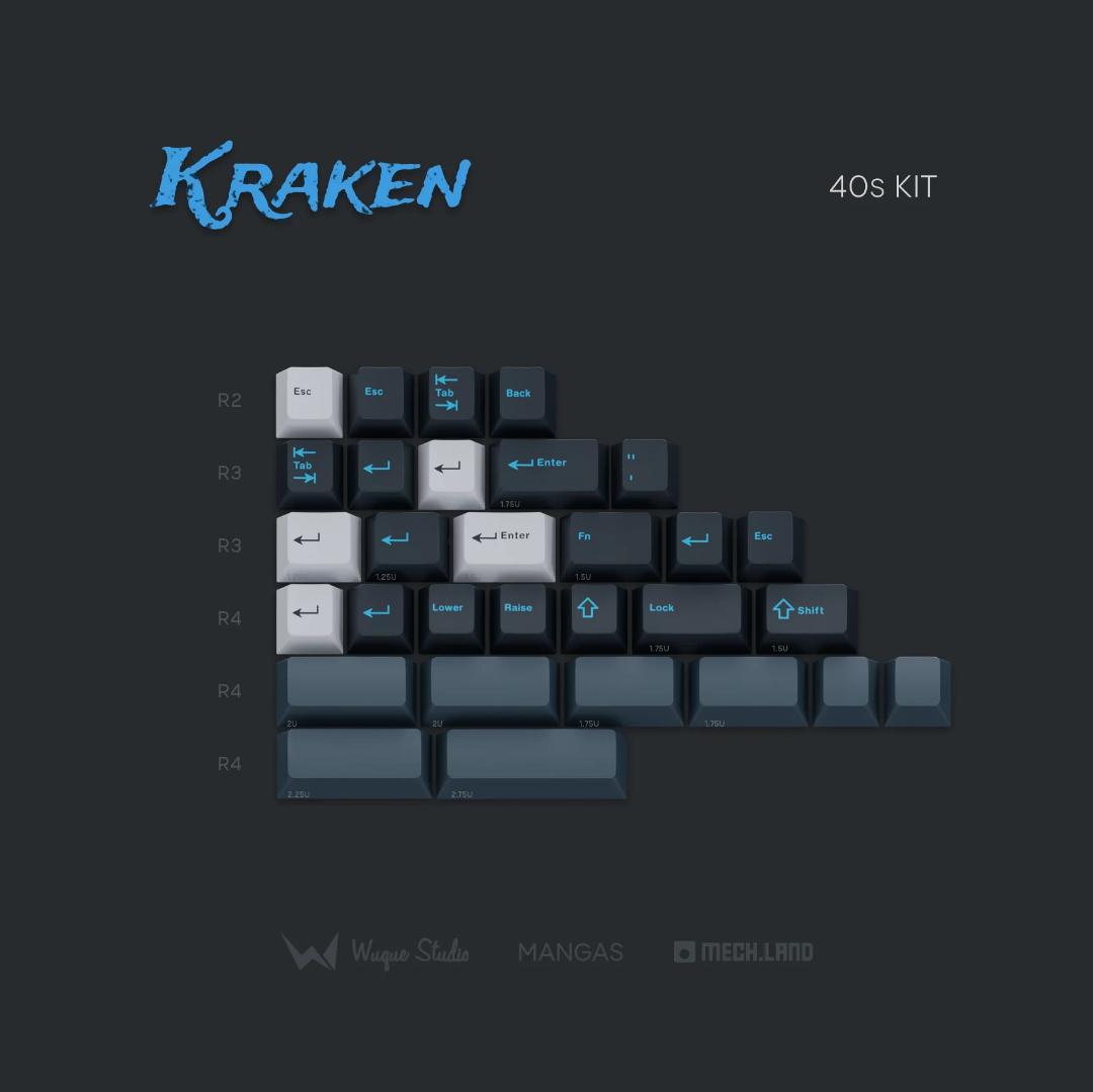 WS Kraken キーキャップ
