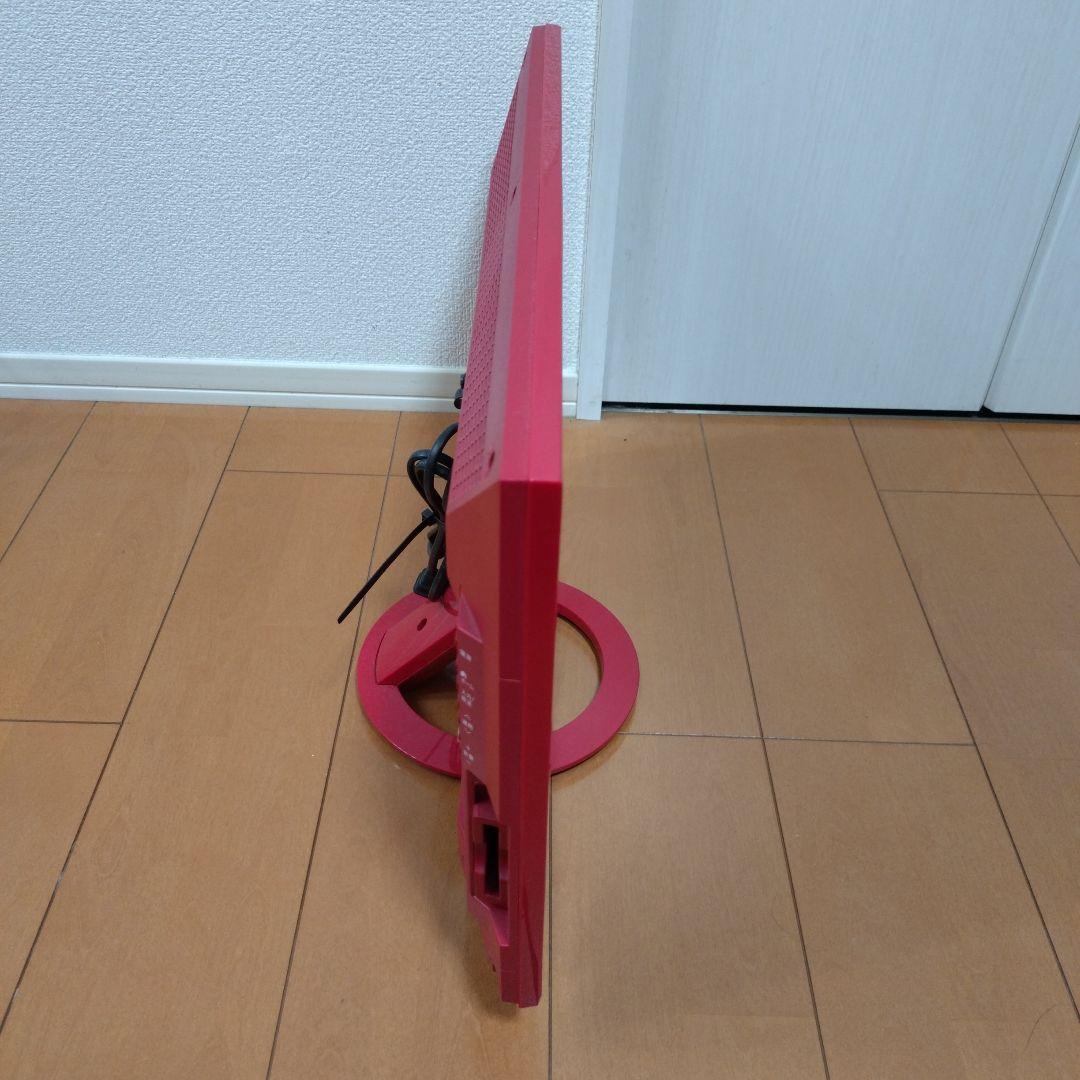 リモコン付き！SHARP液晶テレビ レッド2016年製LC-24K30