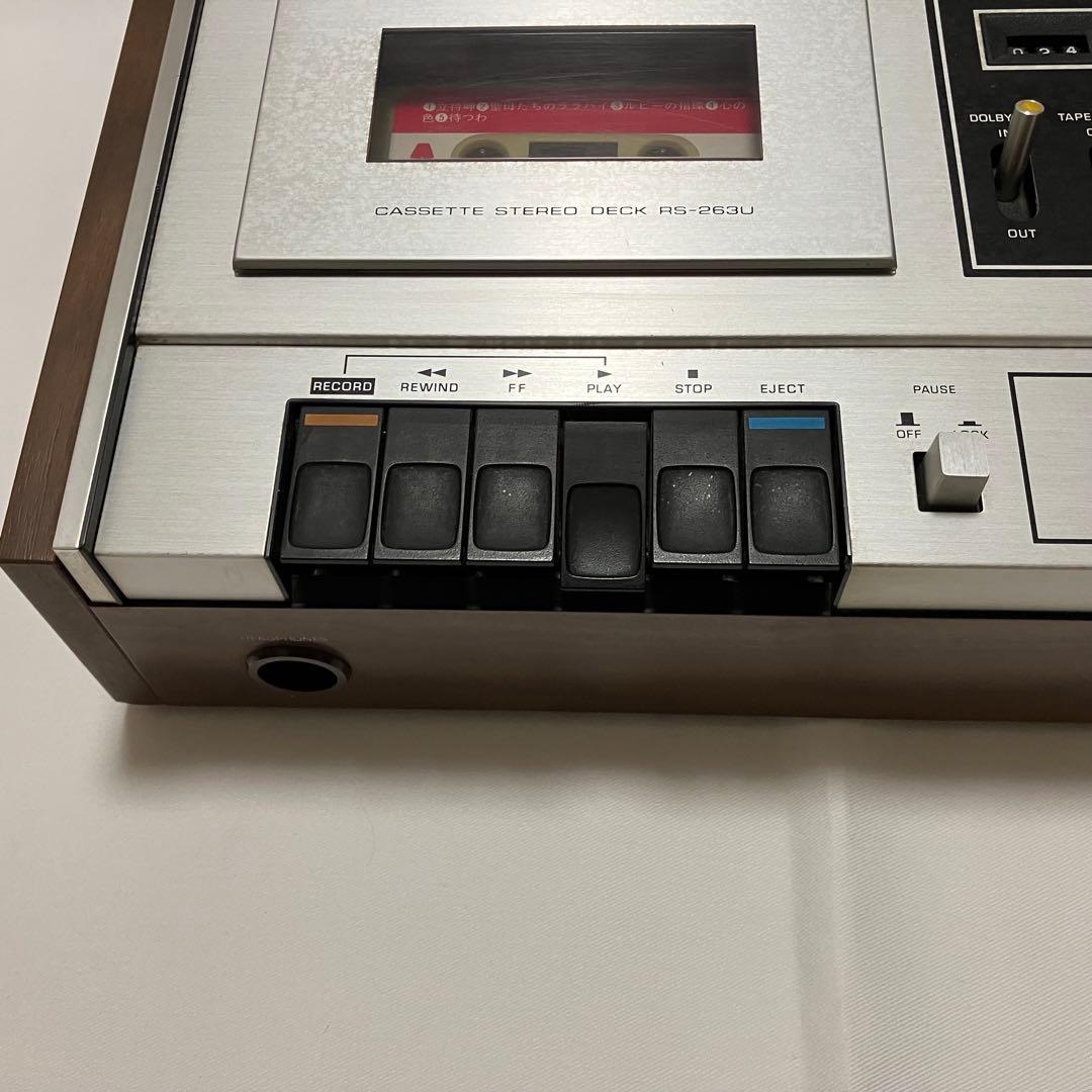 【希少】Technics RS-263U カセットデッキ