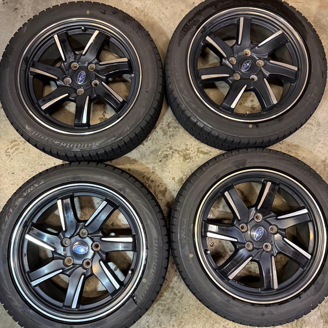 送料込み！ スバル レヴォーグ 215/50R17スタッドレス ブリヂストン