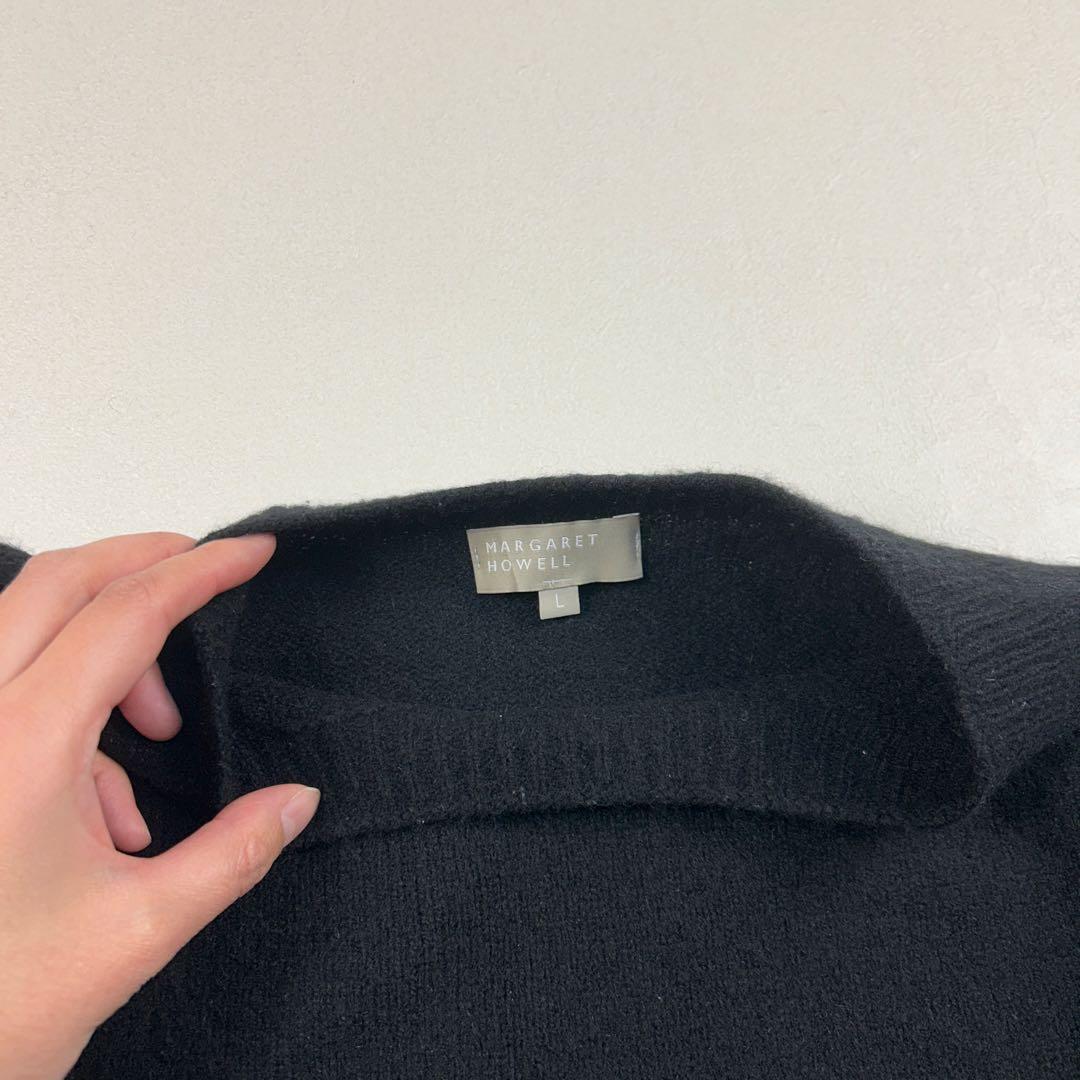 トップス MARGARET HOWELL MERINO CASHMERE KNIT